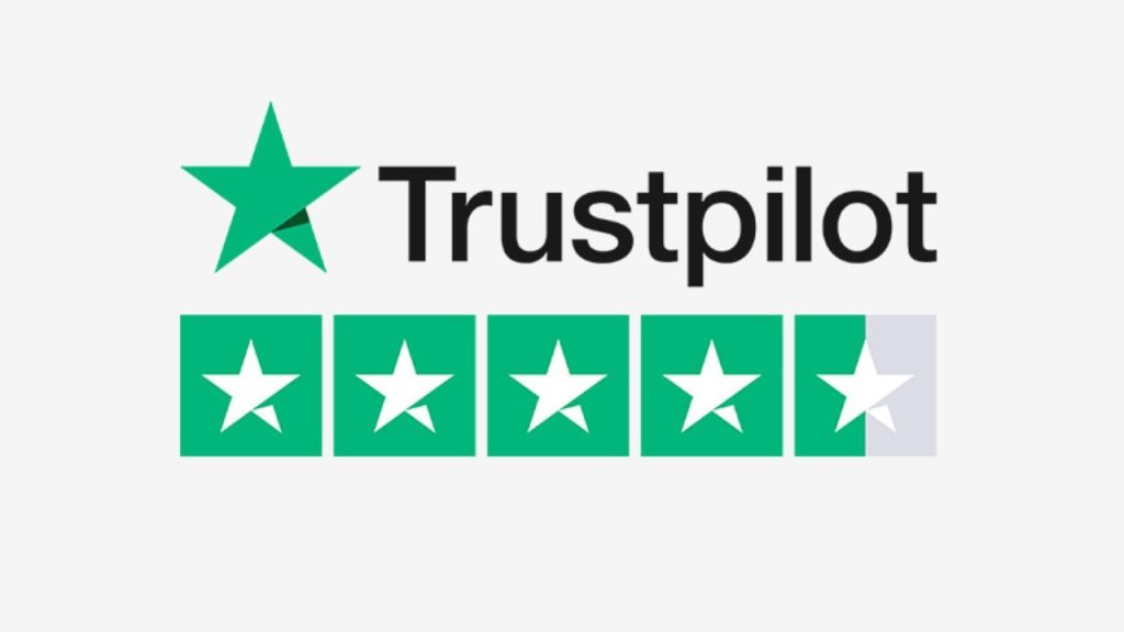 Trustpilot logo representing reliable customer reviews and business credibility