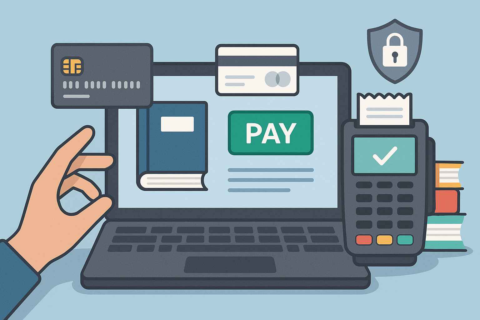 Online merchant account solution for businesses to receive payments digitally