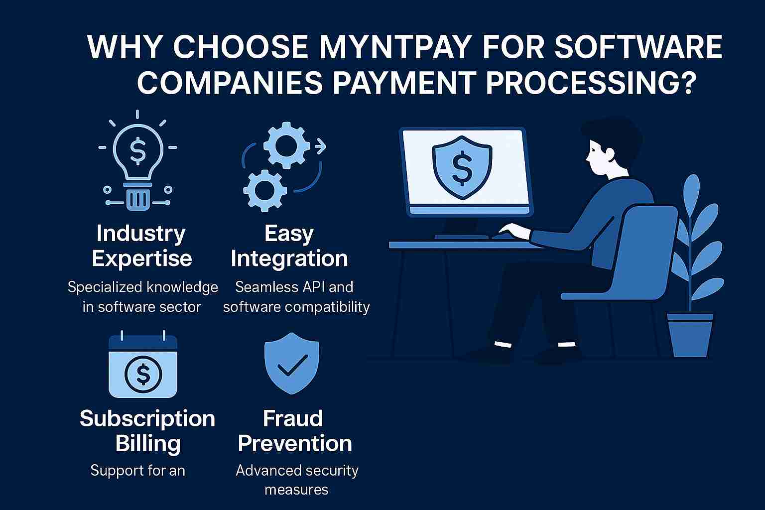 Why choose Myntpay for software companies payment processing solutions
