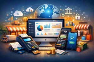 Merchant Management Systems dashboard showing payment processing analytics and transaction management